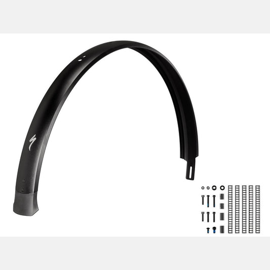 FND VADO/COMO (GEN.2), REAR FENDER, 650B, ALLOY, 65MM WIDTH, W/ HOLE FOR WIRED GARMIN RADAR