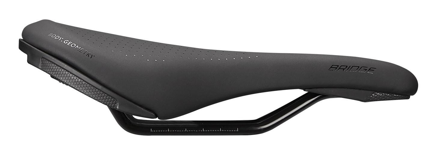 SDL KIDS BRIDGE SADDLE, 130MM WIDTH, STEEL RAIL