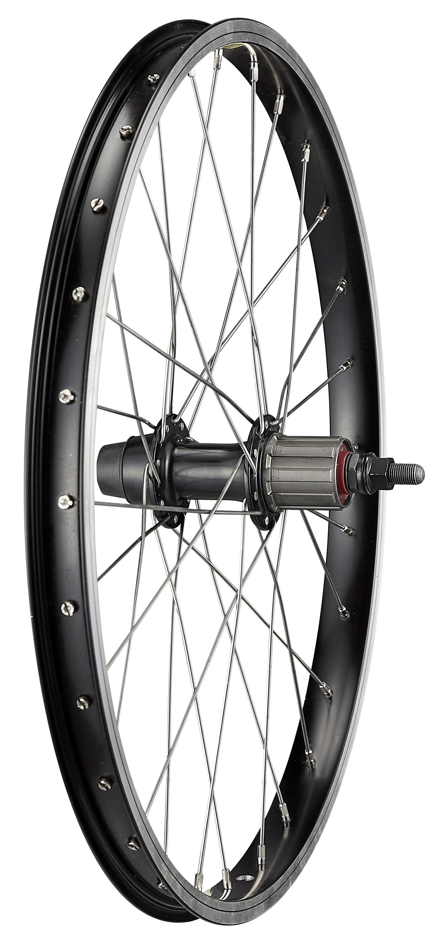 WHL KIDS 20"; REAR, ALLOY, BOLT-ON, 10X135MM, RIM BRAKE, 28H, 7-SPD FHB