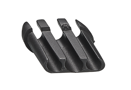 CBG ICR INSERT, MY21 EPIC, 3-CABLE ICR ENTRY PORT INSERT (5MM / 4MM / 4MM), PRESS FIT, RUBBER