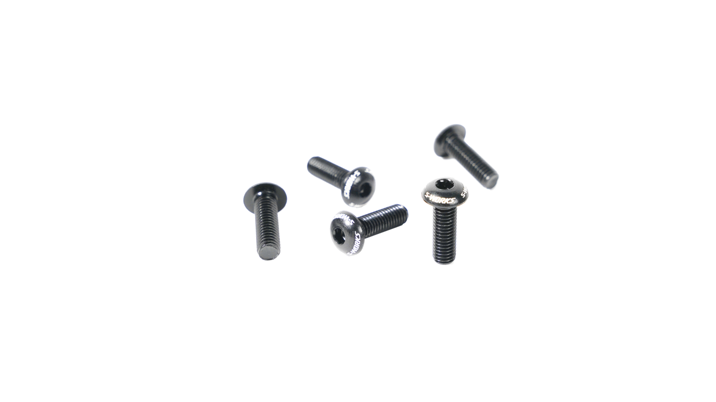 BLT S-WORKS WATER BOTTLE CAGE BOLTS, M5X0.8PX16L, ALLOY (5 PCS)