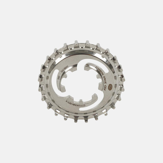 CAS GATES, CT1124VMN, 24T CDX COG, CARBON BELT DRIVE, FOR ENVIOLO HUB