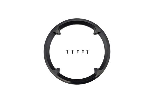 CHG SAMOX, CHAINRING GUARD, FOR SAC46 & TAC29 CRANKS, 32-40T, 4-BOLT, PLASTIC, W/ BOLTS
