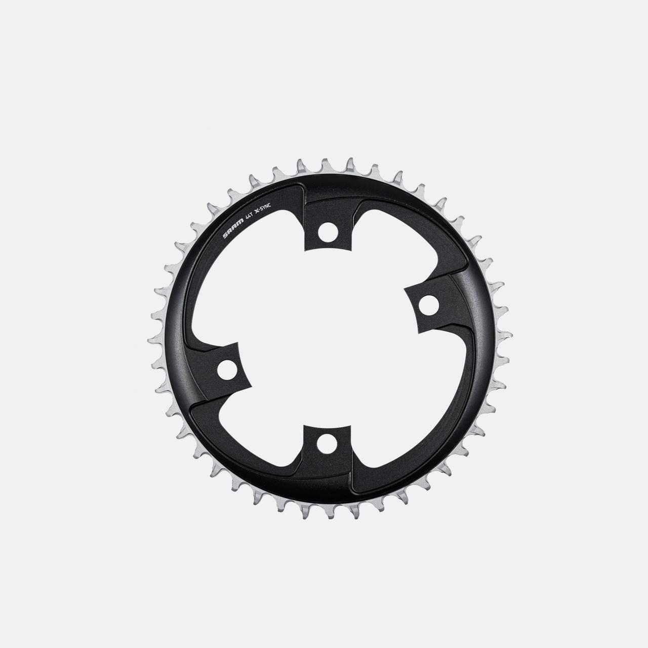 CHR TURBO, 44T, X-SYNC 12-SPD, 4-BOLT 107BCD, 1X RING, SRAM (00.6218.039.004)