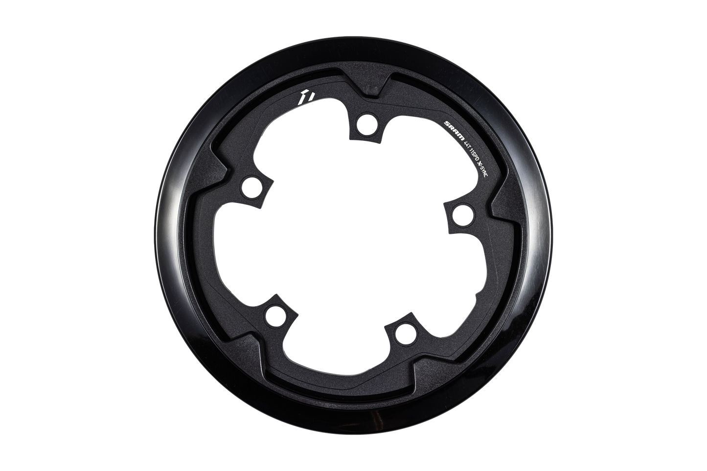 CHR TURBO, 44T, X-SYNC 11/12-SPD, 5-BOLT 110BCD, 1X RING, W/ AERO GUARD S350, SRAM (11.6218.050.003)