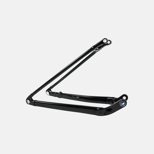 CHS MY25 CHISEL FS, REAR STAY ASSEMBLY, 29, ALLOY, 12X148MM - GLOSS BLACK