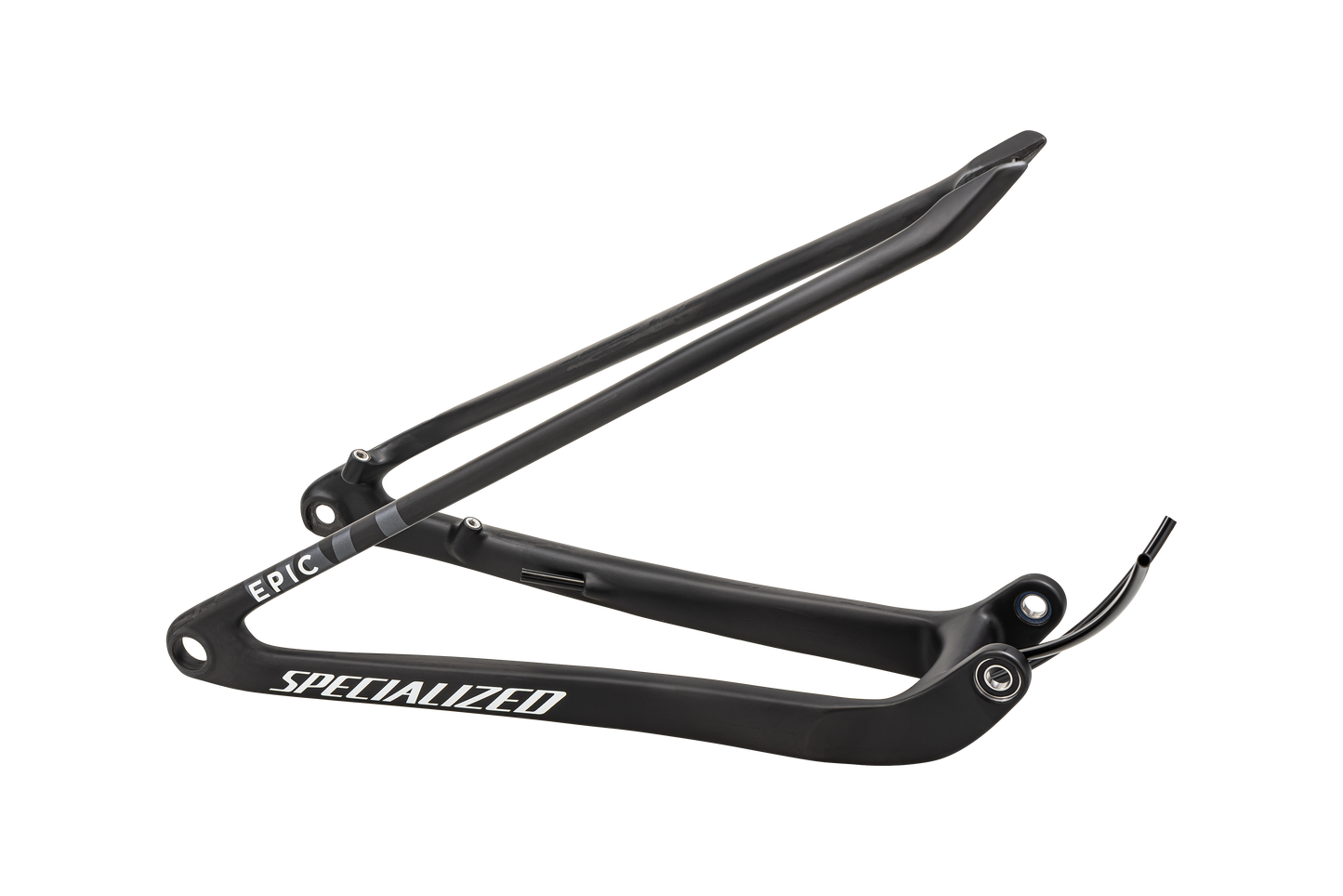 CHS MY23 EPIC WC, REAR STAY ASSEMBLY, 29, CARBON, 12X148MM - SATIN CARBON