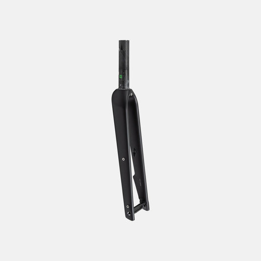 FRK MY22 FUTURE SHOCK (G1.1), 700C, TA, CARBON, 12X100MM, DISC, 51MM OFFSET, 158MM ST - SATIN BLACK