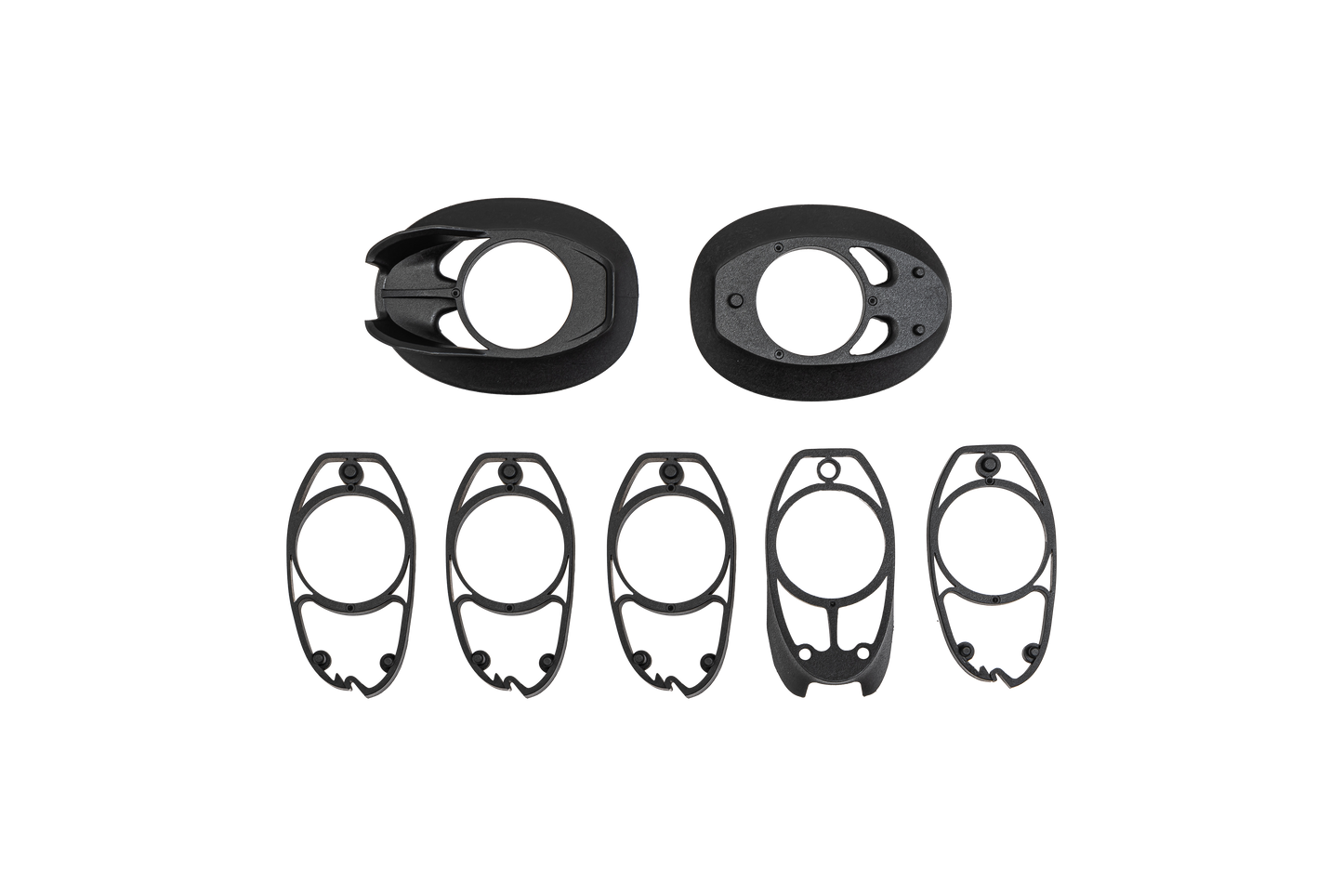 HDS SUB, TARMAC SL8, HEADSET TOP COVER, SPACERS, AND STEM TRANSITION KIT FOR RAPIDE COCKPIT