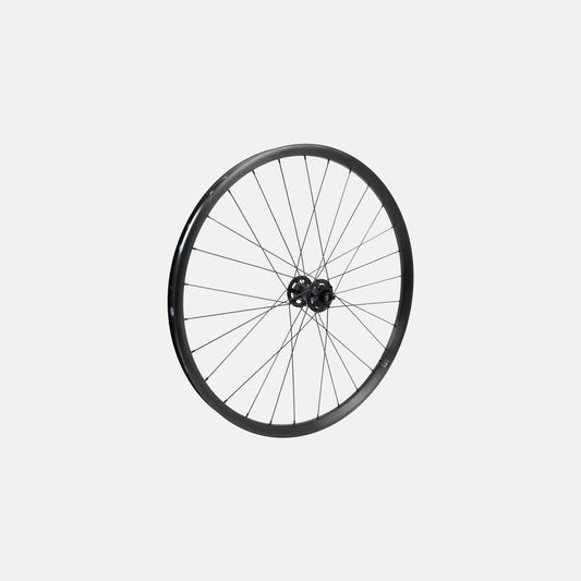 WHL OE TRAIL, 27.5"; FRONT, ALLOY, TA, 15X110MM, DISC, 6-BOLT, 28H - BLACK