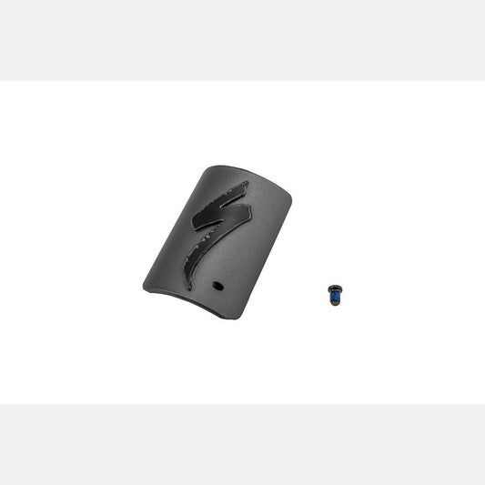 FRM VADO/COMO (GEN.2), HEADTUBE COVER - SMOKE / BLACK REFLECTIVE