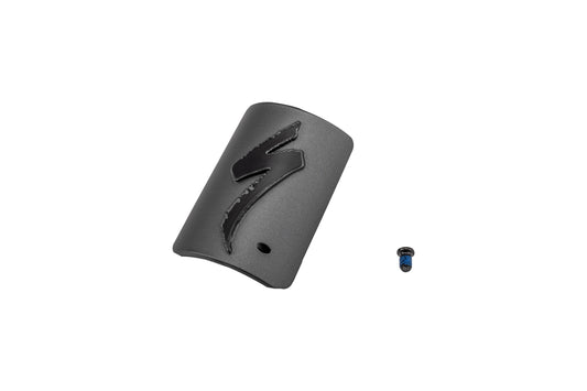 FRM VADO/COMO (GEN.2), HEADTUBE COVER - SMOKE / BLACK REFLECTIVE