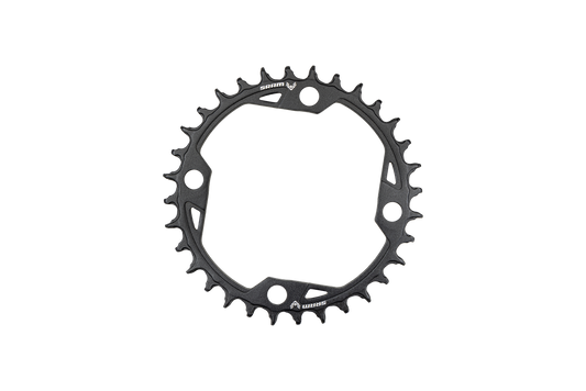 CHR TURBO, 32T, T-TYPE 12-SPD, 4-BOLT, 104BCD, 1X RING, ALLOY, SRAM (00.6218.040.010)