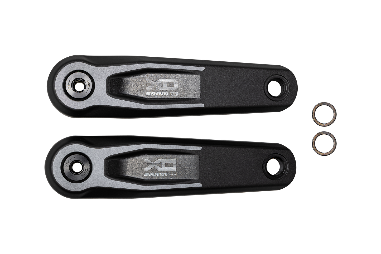 CRK TURBO, BROSE ISIS SPLINE (G3), 155MM, L+R ARMS, X0 ALLOY, SRAM (00.6118.692.001)