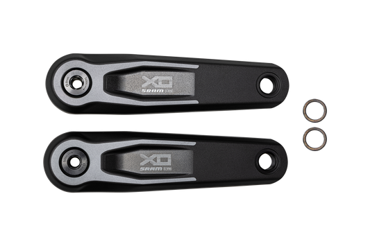 CRK TURBO, BROSE ISIS SPLINE (G3), 155MM, L+R ARMS, X0 ALLOY, SRAM (00.6118.692.001)
