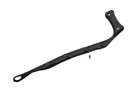 CSP MY25 SJ 15, CARBON FRAME, MOLDED CHAINSTAY PROTECTOR, W/ BOLT & ADHESIVE BACKING