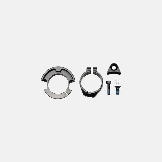HDS SUB, INTEGRATED STEERER STOP ASSEMBLY, W/ CASTLE BLOCK COLLAR & COMPRESSION RING (NO BEARINGS)