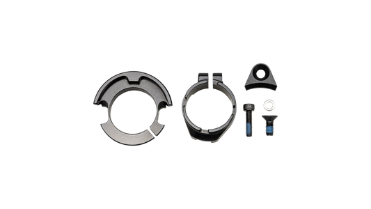 HDS SUB, INTEGRATED STEERER STOP ASSEMBLY, W/ CASTLE BLOCK COLLAR & COMPRESSION RING (NO BEARINGS)