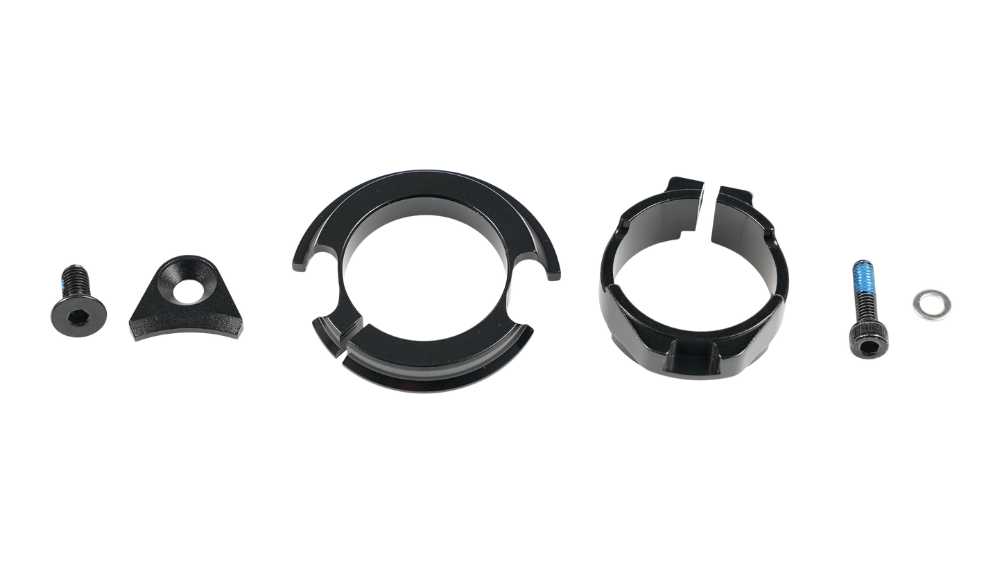 HDS SUB, INTEGRATED STEERER STOP ASSEMBLY, W/ CASTLE BLOCK COLLAR & COMPRESSION RING (NO BEARINGS)