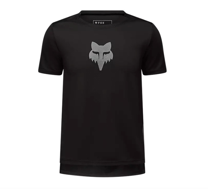YTH Ranger SS Jersey Fox Head - BLK - YM