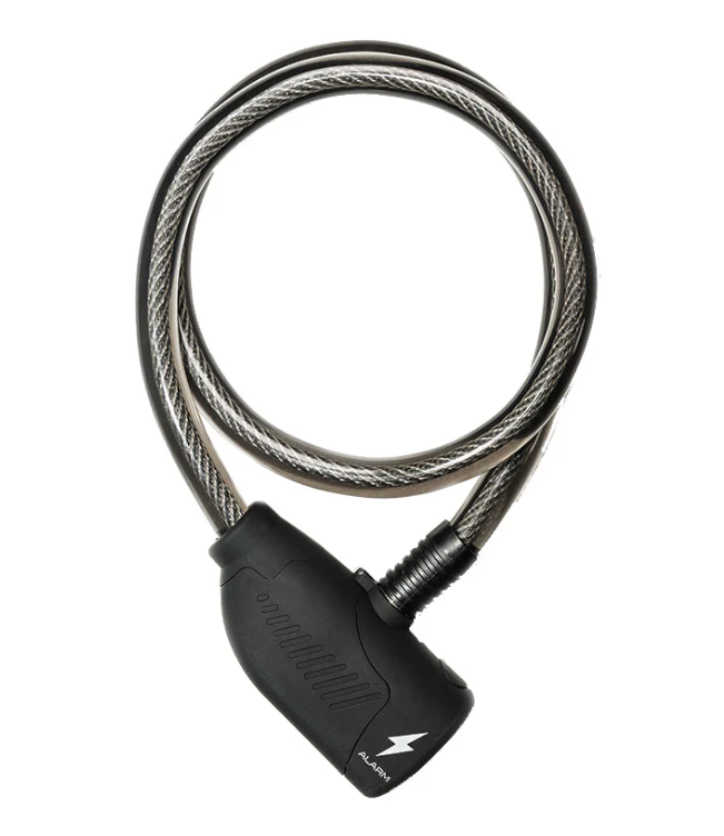 LOCK ULAC THE BEE GO ALARM CABLE LOCK 12MMx70CM BLACK