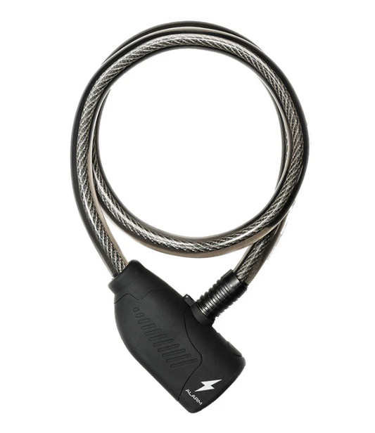 LOCK ULAC THE BEE GO ALARM CABLE LOCK 12MMx70CM BLACK