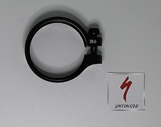 STC 38.6MM SEATPOST CLAMP, BOLT-ON COLLAR