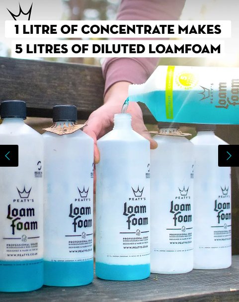 CLEANER PEATY'[S LOAM FOAM CONCENTRATE 1L