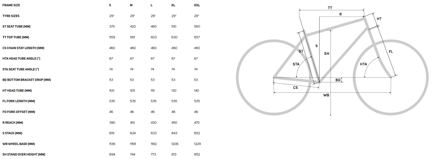 26 MERIDA BIG NINE 200 SM MATT GREY GLITTER CHERRY