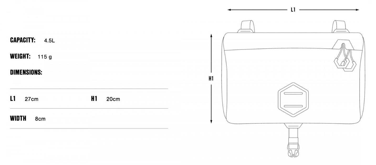 APIDURA EXPEDITION ACCESSORY POCKET (4.5L)