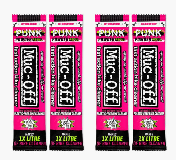 MUC-OFF PUNK POWDER BIKE CLEANER 4PK
