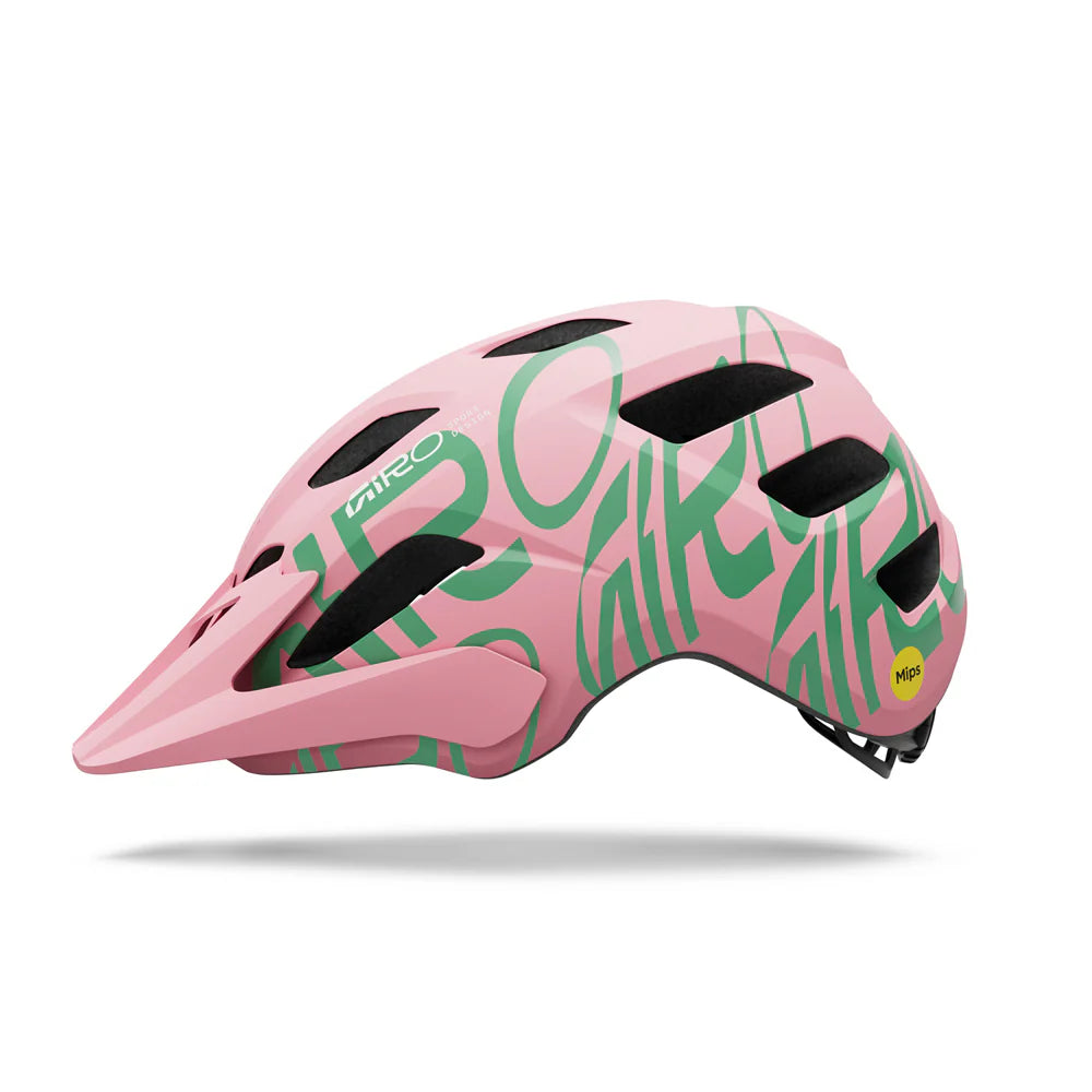 Giro Tremor Mips Child Matte Light Pink/Green Fade