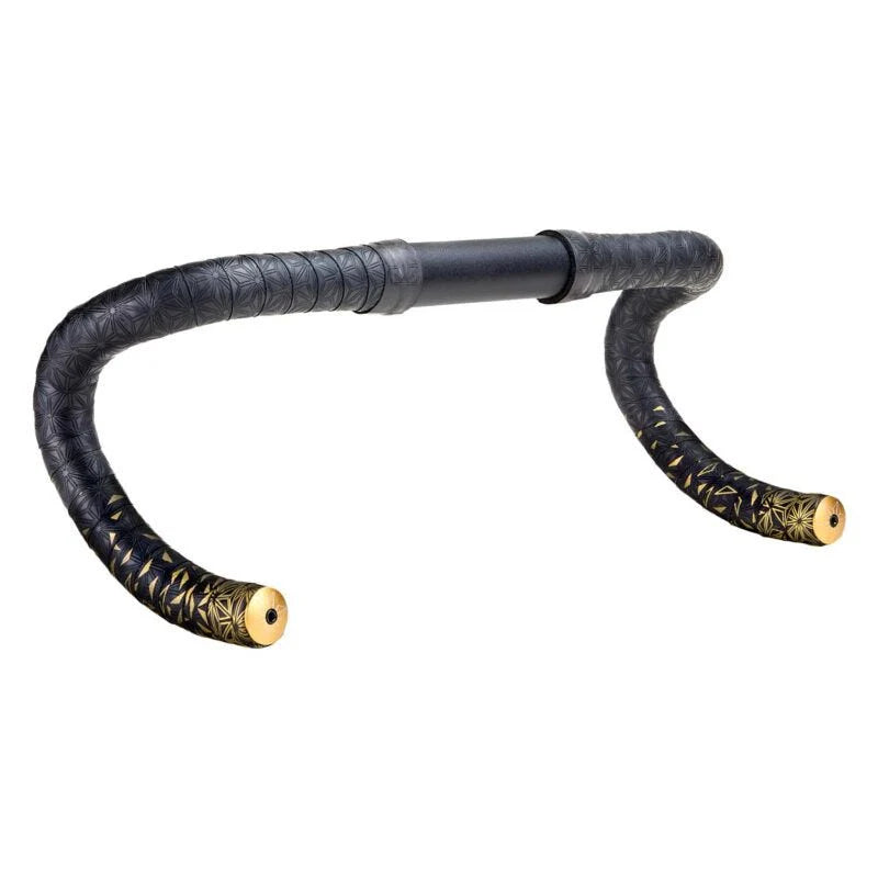 SUPACAZ SUPER STICKY KUSH BAR TAPE STAR FADE GOLD+ GOLD PLUGS