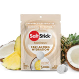 SaltStick FastChews Lemon-Lime 1 Box with 12 packs of 10 Chews