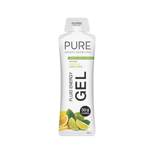 PURE FLUID ENERGY GEL LEM LIME