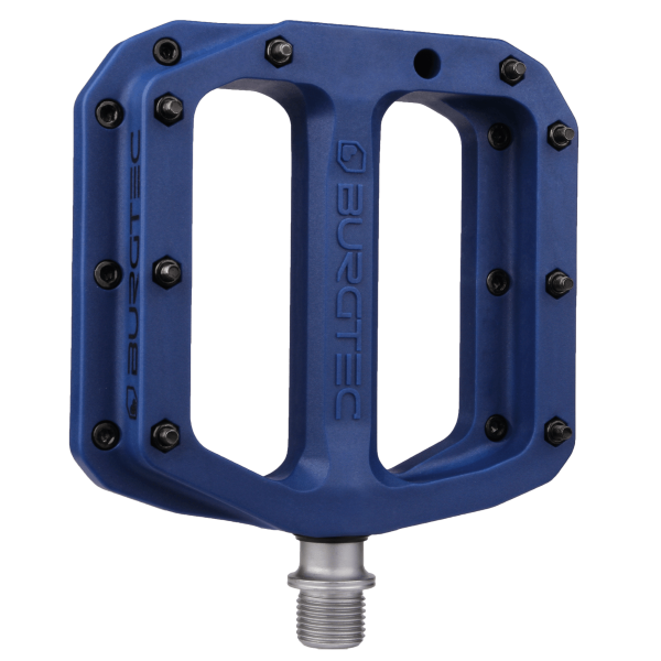 PEDAL BURGTEC MK4 FLAT DEEP BLUE