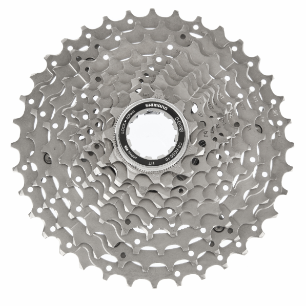 SHIMANO Cassette CS-HG50-10 10-speed 11-13-15-17-19-21-24-28-32-36T