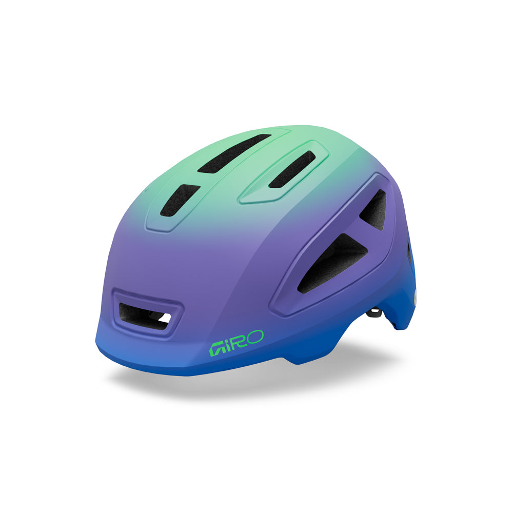 Giro Scamp Mips II Child Matte Blue Jewel/Vivid Green S