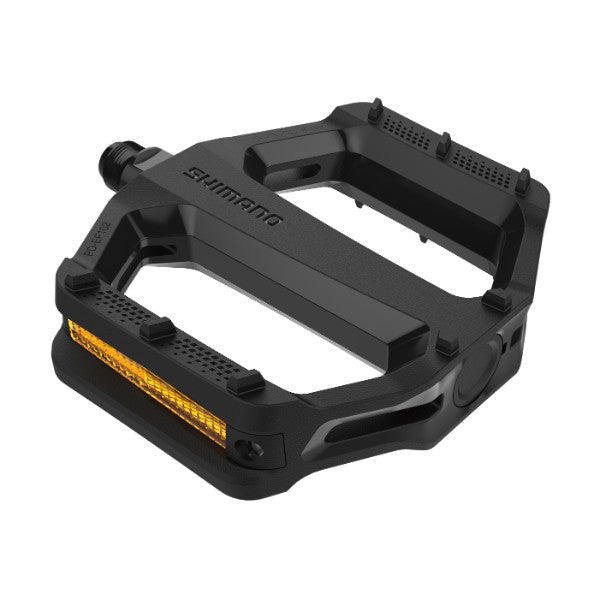 PEDAL SHIMANO PD-EF102 FLAT RESIN BODY BLACK CITY