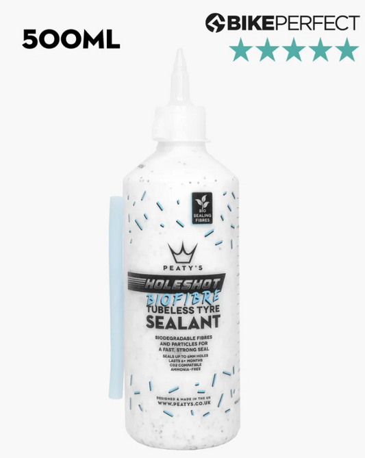 Peaty's Holeshot Biofibre Tubeless Sealant 500ml