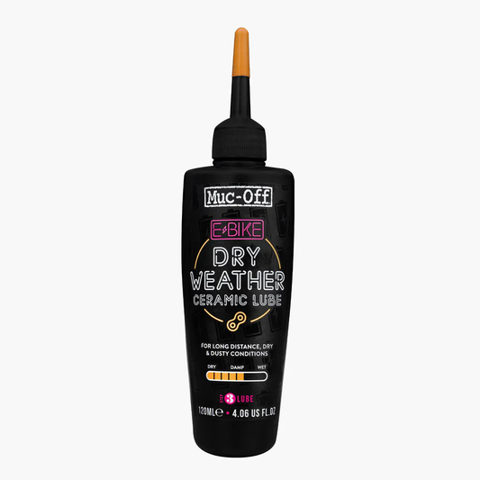 MUC-OFF EBIKE DRY WEATHER CERAMIC LUBE 120ML