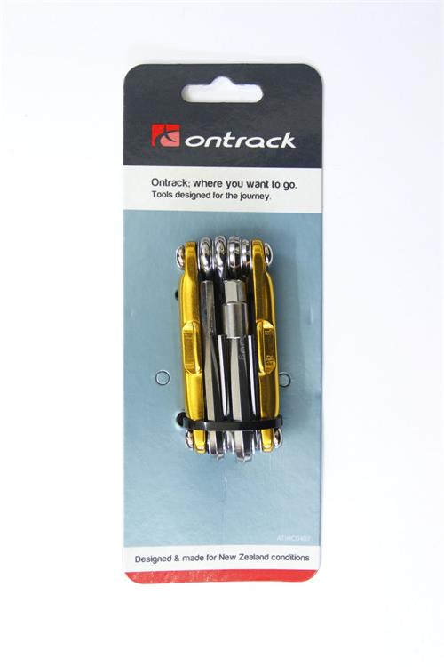 ONTRACK MULTI TOOL 9 FUNCTION GOLD