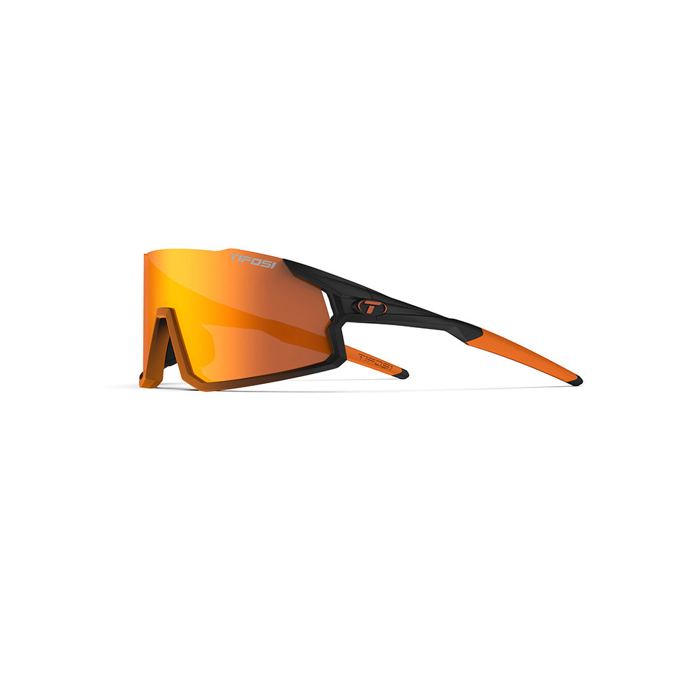Tifosi Stash Black Orange Fade w/ Clarion Orange, AC Red & Clear Lens