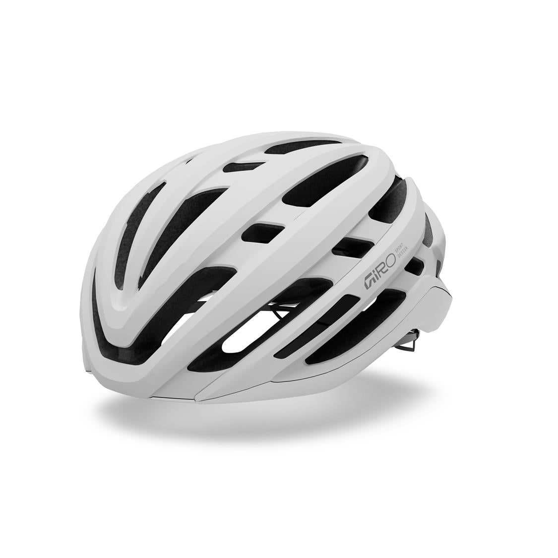 GIRO AGILIS MIPS ROAD HELMET: MATTE WHITE L 59-63CM