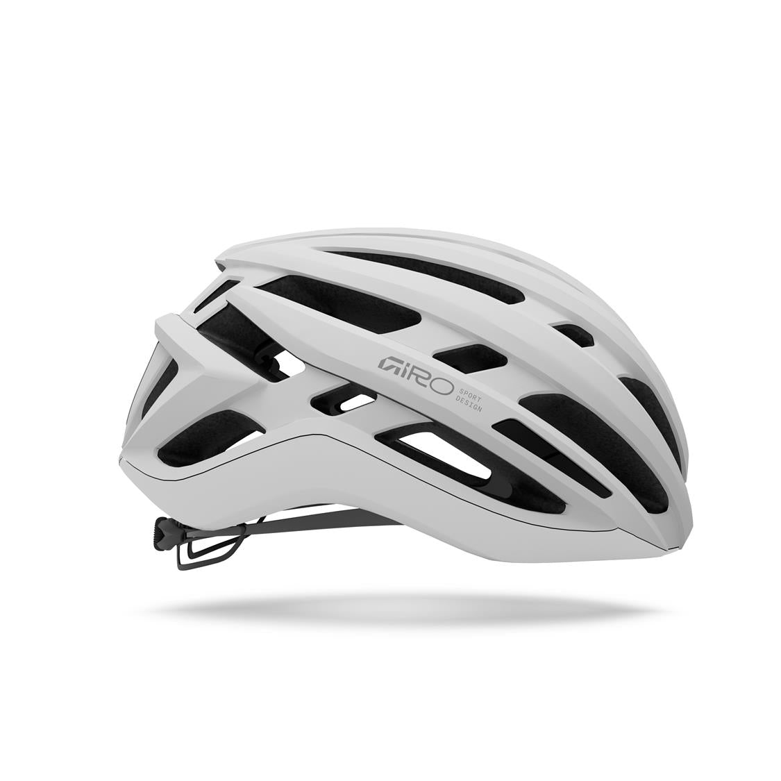 GIRO AGILIS MIPS ROAD HELMET: MATTE WHITE L 59-63CM