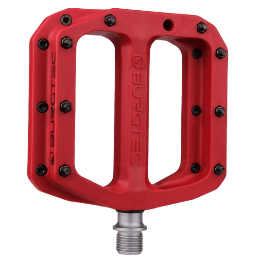 Burgtec MK4 Composite Flat Race Red