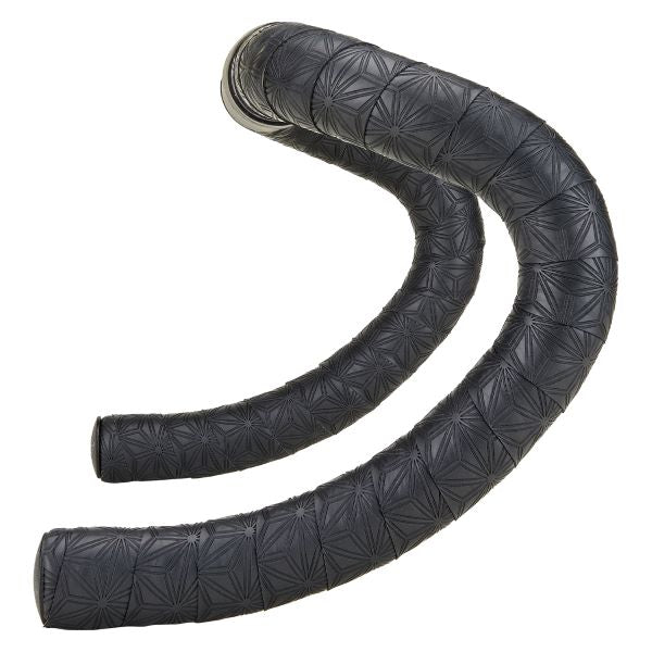 SUPACAZ  STICKY KUSH GRAVEL  - BLACK + BLACK PLUGS