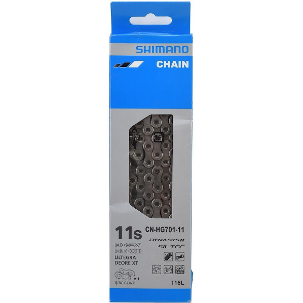 SHIMANO Chain CN-HG701-11 9/10/11SPD LINKGLIDE ULTEGRA DEORE XT 116L