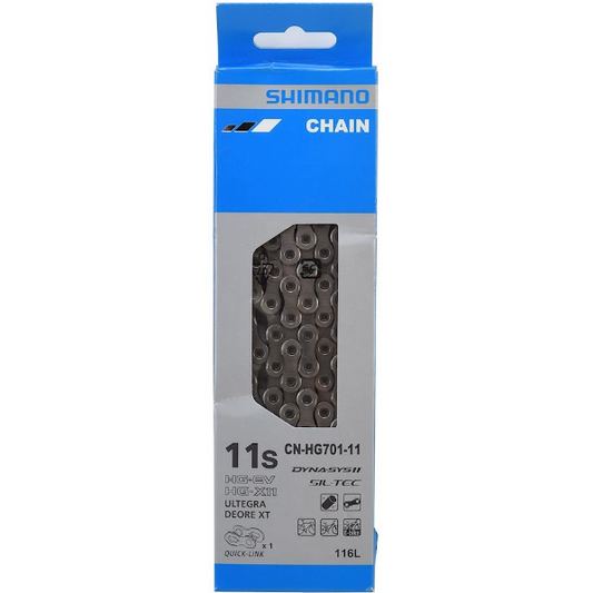 SHIMANO Chain CN-HG701-11 9/10/11SPD LINKGLIDE ULTEGRA DEORE XT 116L