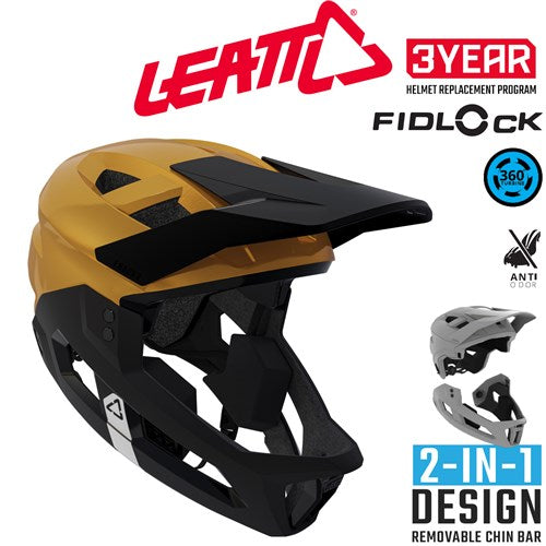 Helmet Leatt MTB Enduro 2.0 Lager Yellow Junior - 50-54cm X-Small